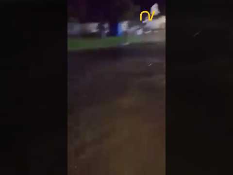 Desbordamiento del río El Balcón en la localidad de Macuro, Municipio Valdez del estado Sucre