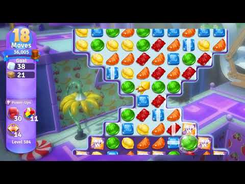 Wonka's World of Candy Level 584 NO BOOSTERS - A S GAMING ✔