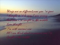 A1 Caught in the middle Lyrics 
