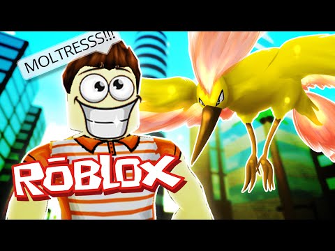 Roblox Adventures / Pokemon GO / FINDING MOLTRES! Video