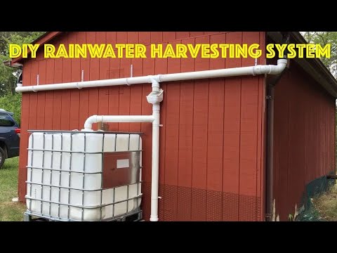 IBC Totes: Build Your Own Rainwater Harvest System