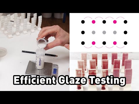 Testing Glazes Efficiently