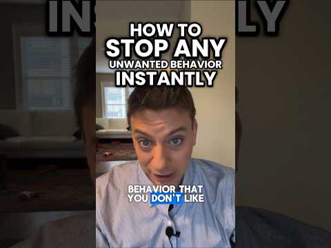 How to INSTANTLY Stop Any Unwanted Behavior  #dogtraining