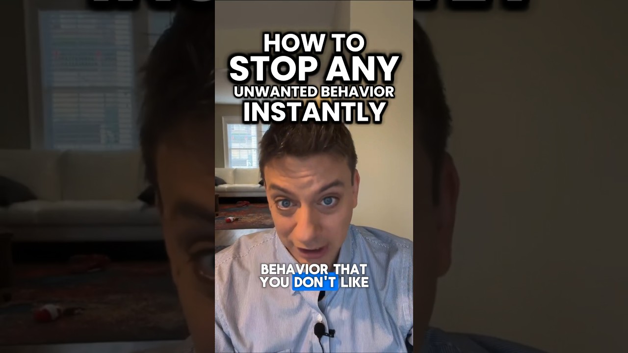 How to INSTANTLY Stop Any Unwanted Behavior  #dogtraining