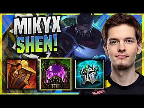 MIKYX TRIES SOME SHEN SUPPORT WITH TURBO CHEMTANK! - G2 Mikyx Plays Shen SUPPORT vs Seraphine! |