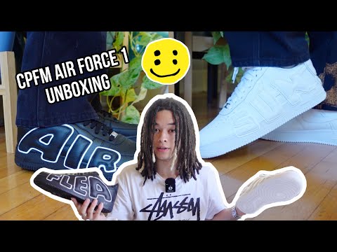 Must Haves! CPFM x Nike Air Force 1 Unboxing