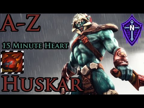 Dota 2 - A-Z ALL HERO Challenge - Huskar [Full Game]