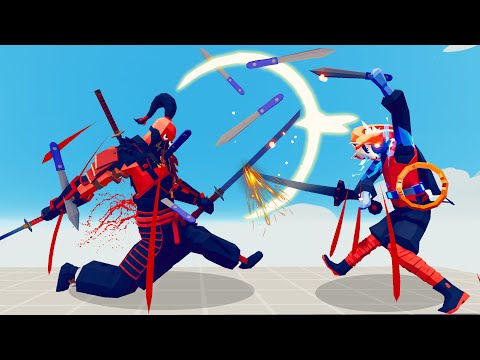 SAMURAI VS NINJA TOURNAMENT | TABS - Totally Accurate Battle Simulator