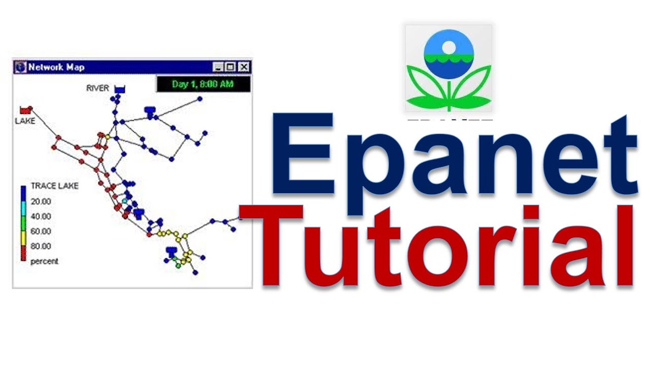 Water Distribution Network Analysis using EPANET - Basic Principle + Example