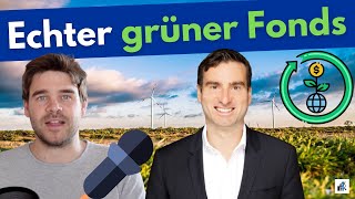 Wiwin just green Impact - der echte grüne nachhaltige Aktienfonds - Fondsmanager Gunter Greiner