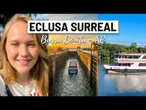 O MELHOR PASSEIO DO INTERIOR DE SP! 🌊 Navio e Eclusa em Barra Bonita.
