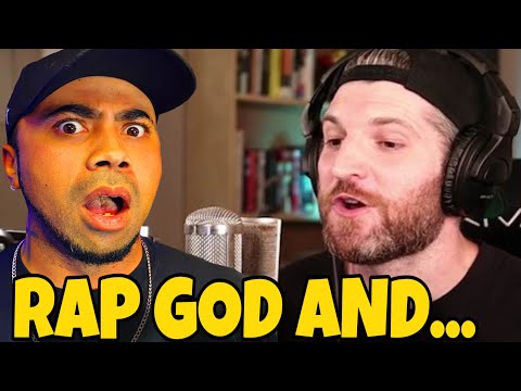 West Coast Rapper FIRST time SEEING Harry Mack "RAP GOD & BREAK YA NECK!" @iamjuzj