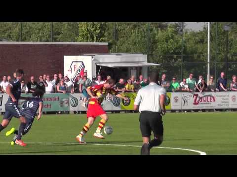 Opjestropdas 3 juli 2014 Regioteam- FC Utrecht 2-4 Doelpunt Danny ter Hoeve (1-1)