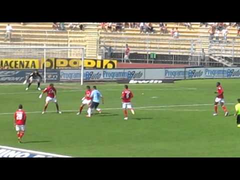 PIACENZA - ALBINOLEFFE : 1 - 3 del 21 - 05 - 2011 doppietta di GROSSI