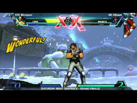 UMVC3 STA Windzero vs MC KBeast Grand Finals |Saturday Night Snapback 5.5