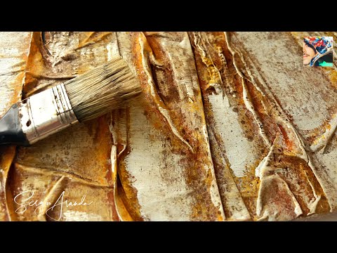 🎨 Create a Stunning Mixed Media Painting with Texture, Depth, and Character