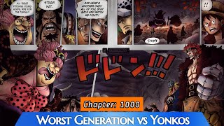Worst Generation vs Yonkos || Episode 1015 Review || One Piece Manga Weekly