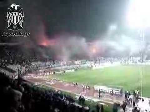 PAOK fans (VfB Stuttgart UEFA Cup 2005-2006)