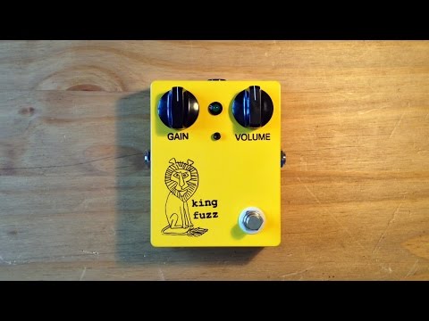 Introducing the Bigfoot Engineering King Fuzz guitar pedal