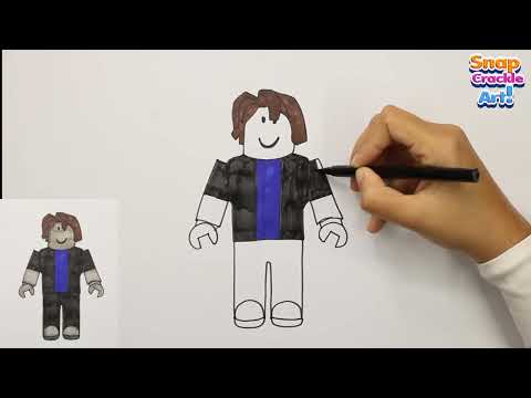 How To Draw Bacon Hair Roblox Step By Step