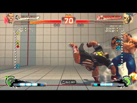 AE 2012- GaSsToN (Balrog) Vs d881873817 (Sagat) PSN Ranked Match