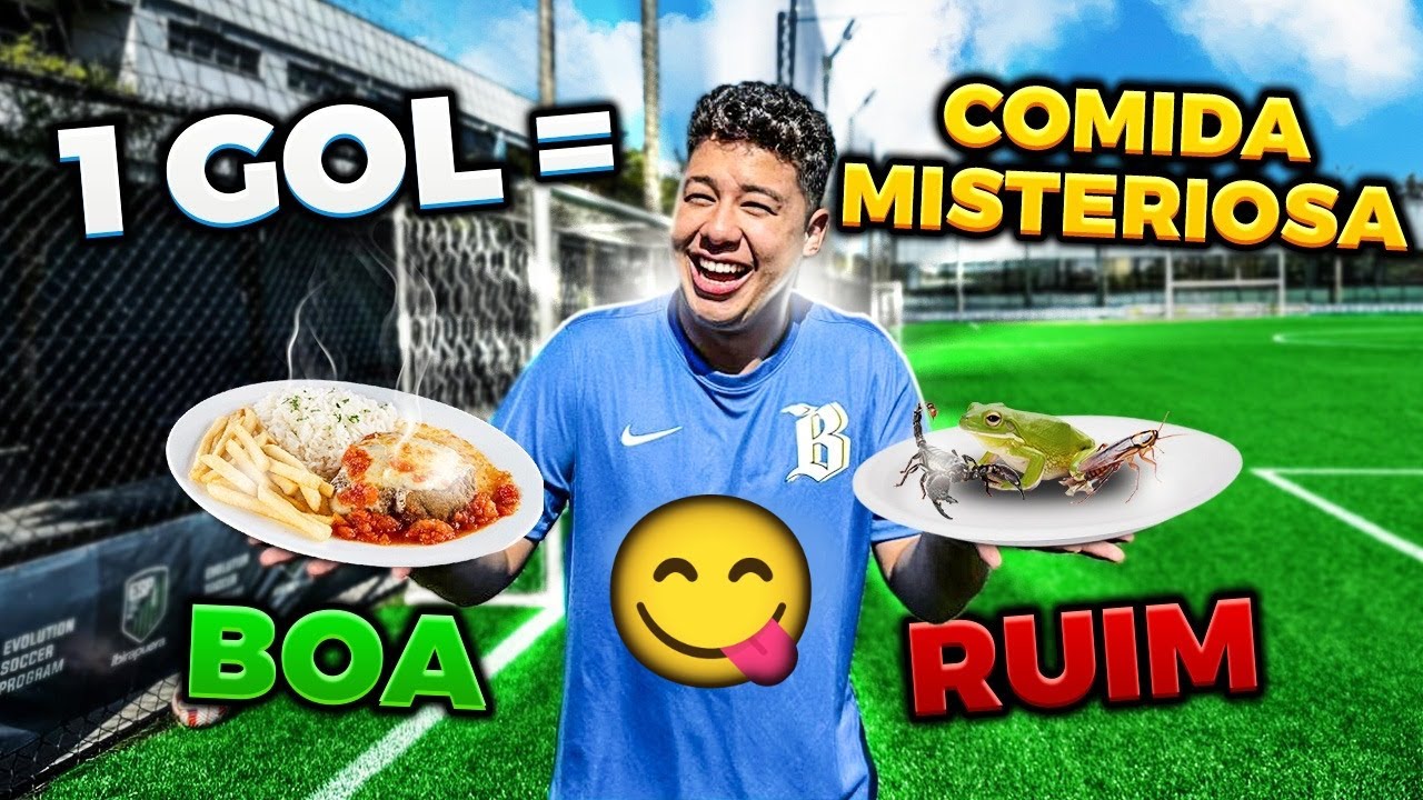 FEZ GOL, COME UMA COMIDA MISTERIOSA!! (BOA ou RUIM)