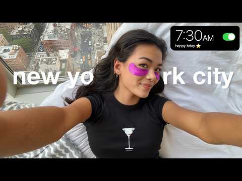 birthday SELF-CARE day in NYC | hair, shopping, pilates, reset
