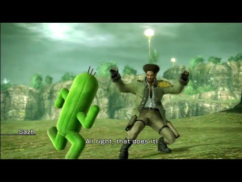 Final Fantasy XIII - Part 29: Sazh Vs. Cactuar