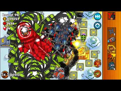 Bloons Monkey City Mobile - Contested Territory Rounds 81-100