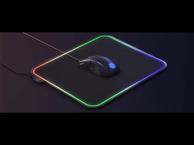 Video teaser for High Speed Magazine - Introducing The QcK Prism Illuminated Gaming Mousepad