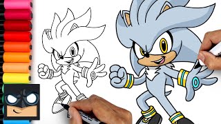 How To Draw Silver the Hedgehog  Sonic the Hedgeho