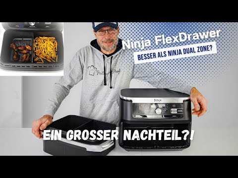 Ninja Flexdrawer Heißluftfritteuse im Test ✅ | Übertrifft Sie die Ninja Dual Zone?