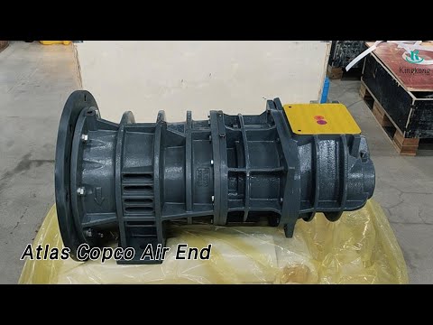 Steel Screw Atlas Copco Air End Compressor GA55 GA110 A Customized Color