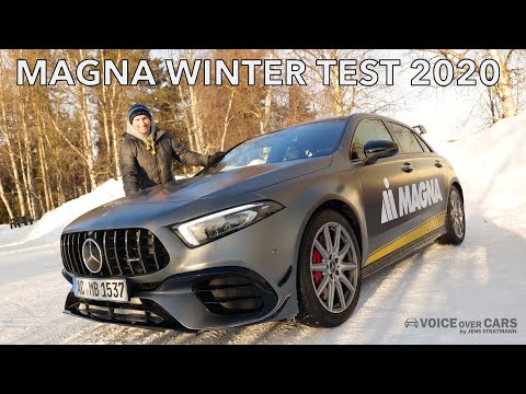 MAGNA Winter Test 2020: BMW M5, A45 AMG, GLE, Jeep und Steyr-Puch Pinzgauer 6x6 auf Schnee und Eis!