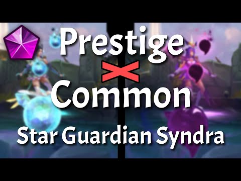 What is PRESTIGE about Prestige Star Guardian Syndra? | Skin Comparison