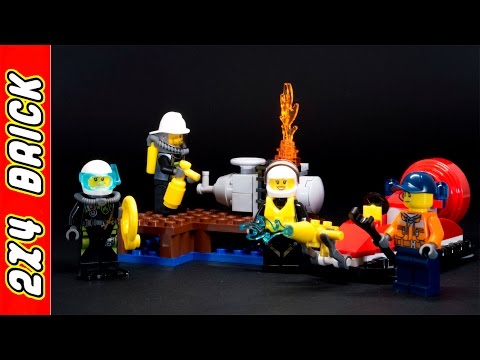 Vidéo LEGO City 60106 : Ensemble de démarrage pompiers