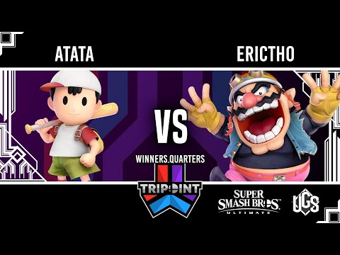 Tripoint Smash 147  -  Winners Quarters  -  ATATA(Ness) Vs. EricTho(Wario)