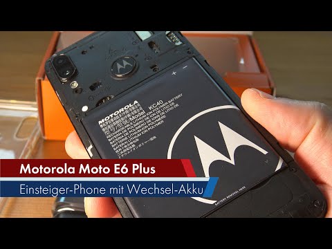 Motorola Moto E6 Plus | Endlich mal wieder ein tauschbarer Akku! [Deutsch]