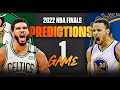 2022 NBA Finals: Celtics vs Warriors Game 1 [FULL GAME PREDICTIONS] I CBS Sports HQ