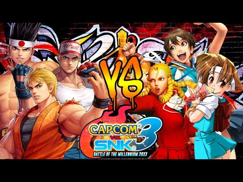 Capcom Vs. Snk 3 Mugen - Terry, Joe, and Ryo Vs. Karin, Yuri, and Sakura
