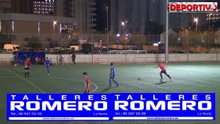Vídeo resumen del partido entre el Juvenil del CF Calvari Benidorm y el At. Jonense