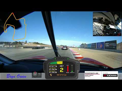Andy Lee : Porsche GT3 Cup Laguna Seca