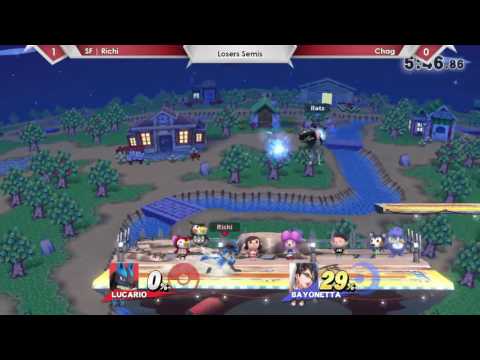 SP49 - SF | Richi (Lucario) Vs. Chag (Bayonetta) Losers Semis - Smash 4