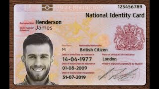 The return of British identity cards