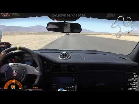 Chuckwalla CW 997.2 GT3 JW 774 hot lap