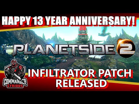 Happy 13th Anniversary Planetside 2! New Titles, Bundles, Infiltrator Patch is Live! Creator Clash