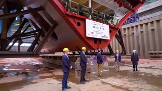 Disney Wish Keel Laying Ceremony Meyer Werft - April 8, 2021