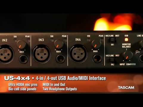 TASCAM USB Interfaces for 2015