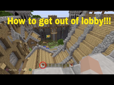 How to get out of New Lobby in Minecraft (Patched)