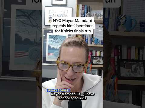 NYC Mayor Mamdani repeals kids’ bedtimes for Knicks finals run